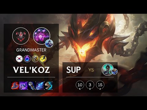 Vel'Koz Support vs Karma - KR Grandmaster Patch 10.20
