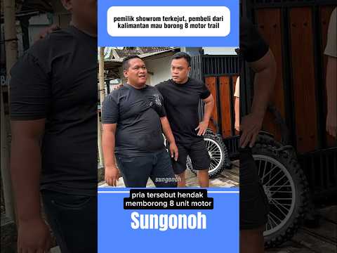 pemilik showrom terkejut, pembeli dari kalimatan borong 8 unit motor trail#shorts