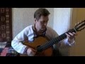 Ukrainian music on classical guitar - 2. Їхав козак за Дунай (Yikhav ...