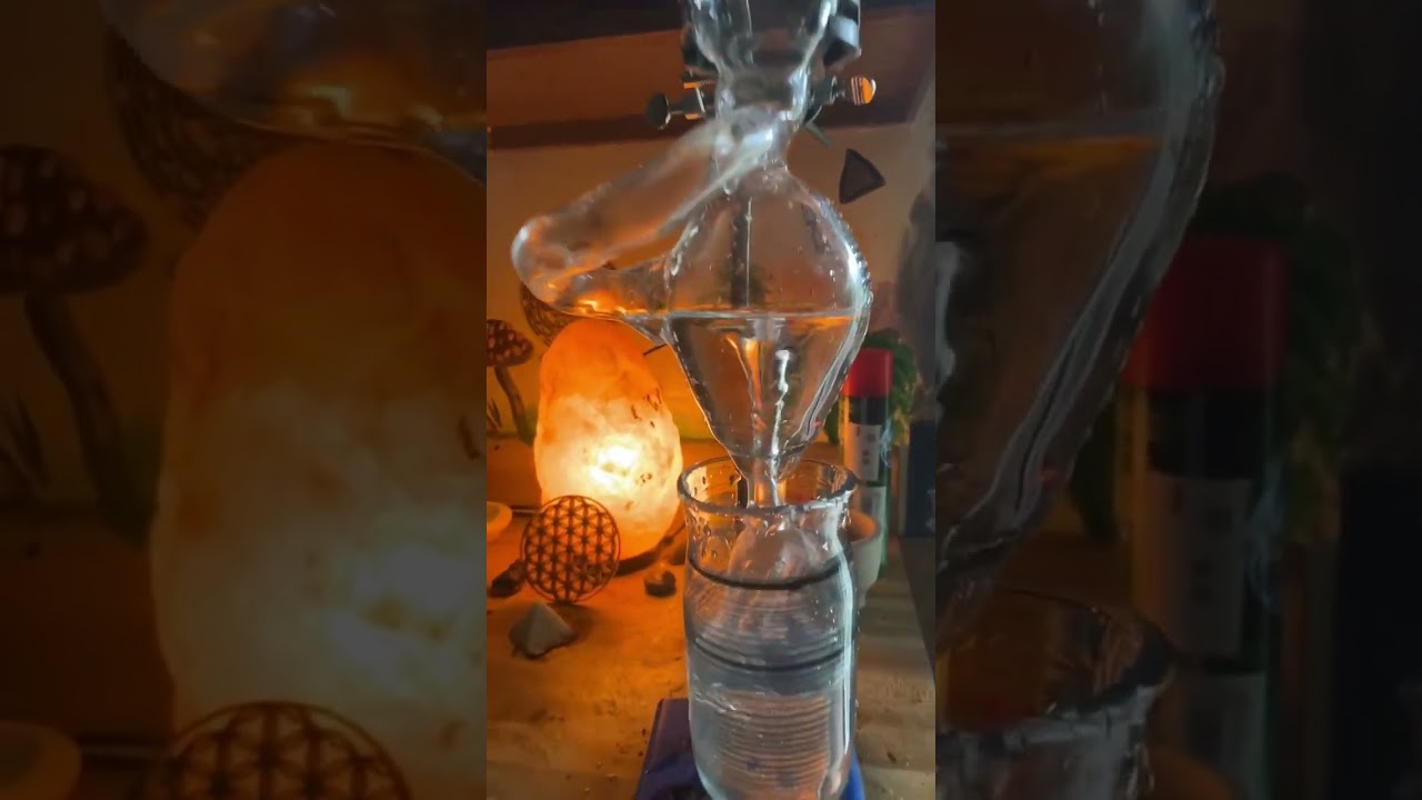 Viktor Schauberger water vortex structured water funnel demo