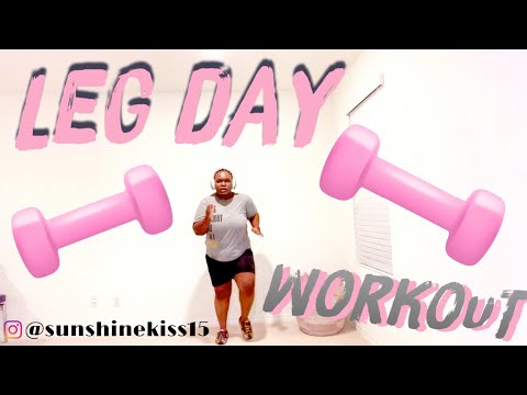 WORKOUT | Full Leg Day 1 Workout