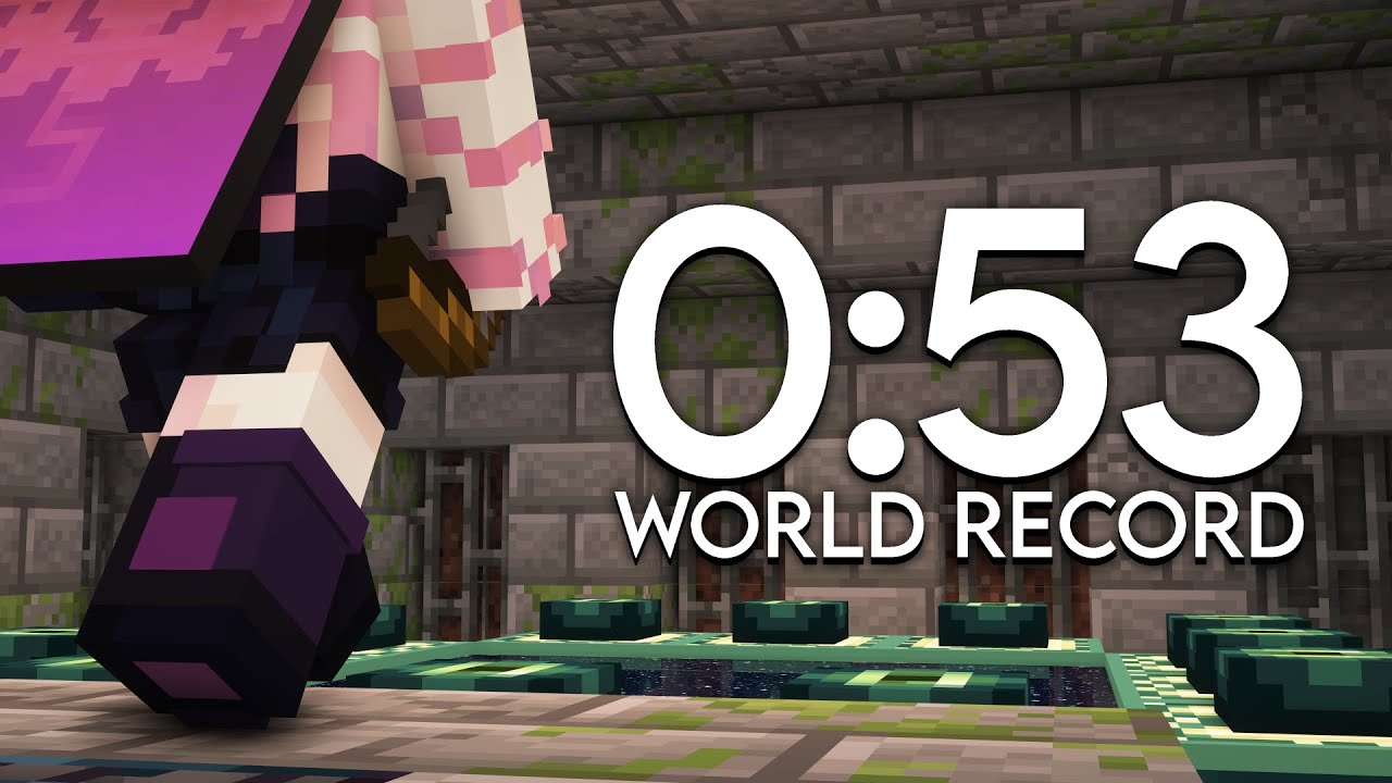Minecraft Beaten In 53 Seconds [FWR]