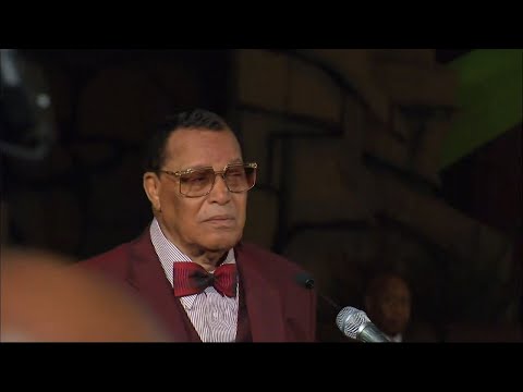 Nation of Islam leader Minister Louis Farrakhan said Thursday despite assertions by Facebook when it banned him from its platform, he is not a hater of Jewish people, is not a misogynist, nor a homophobe. He spoke in a Chicago church on Thursday. (May 10)
