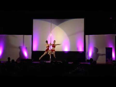 Pole-Dance Double – David Guetta & Sia - Flames – Anna-Janine Bertuleit & Dóra Szőke