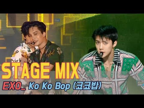 【TVPP】 EXO - 'Ko Ko Bop' Stage Mix 60FPS!
