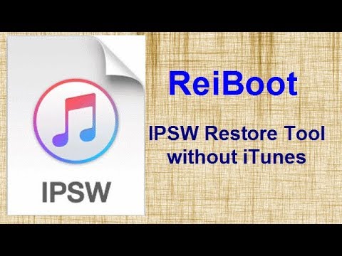 how to install ipsw without itunes iphone 6s