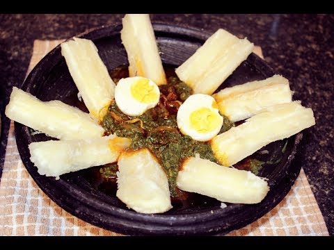 How To Make Local Ghana Spinach Stew / Your Home Town Style / Obaapa Kitchen