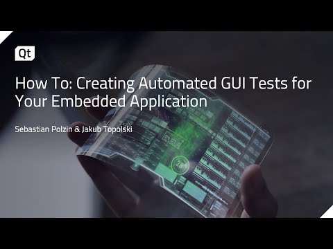 Webinar: Creating Automated GUI Tests for Your Embedded Application