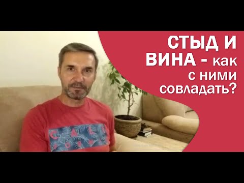Стыд и Вина. Как совладать с ними. (видео)