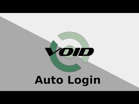 How to enable auto-login without a PASSWORD in Void Linux?
