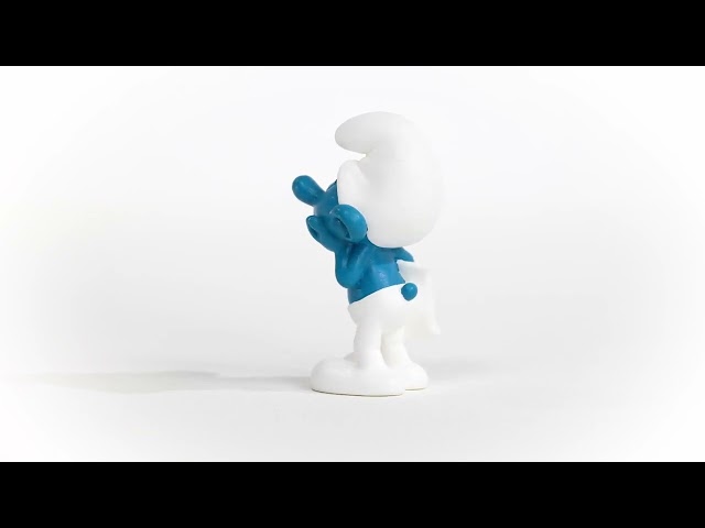 Figura Pitufo Perezoso 5,5 Cms video