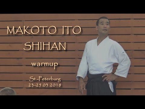 Makoto Ito warmup