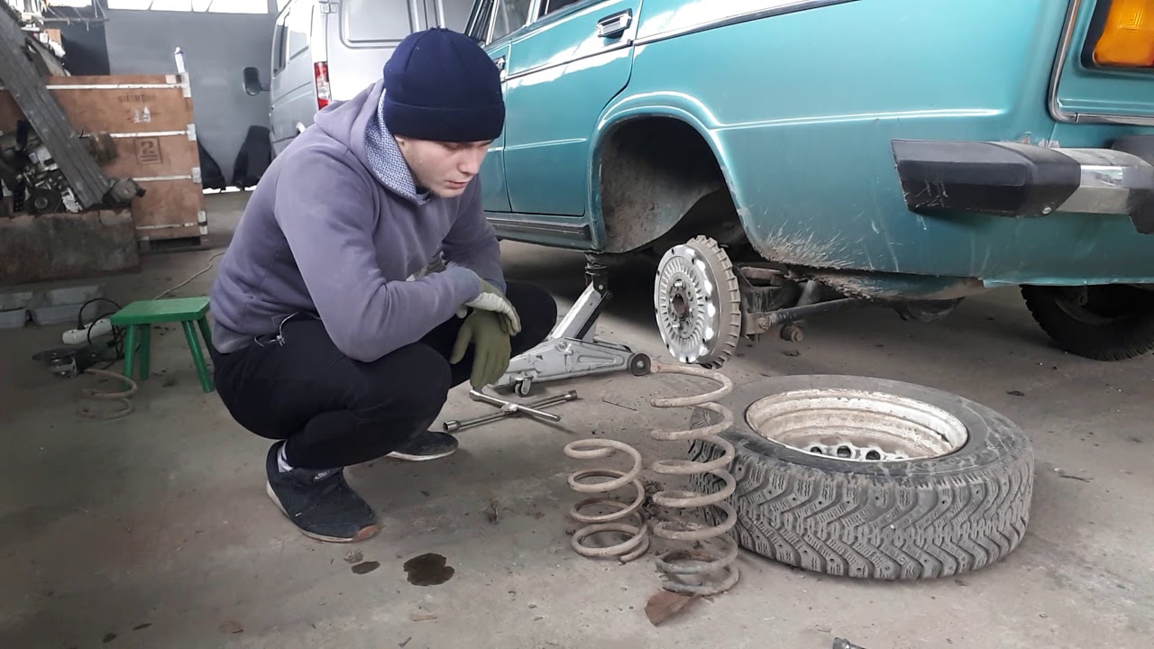сколько пилить витков на ваз 2106