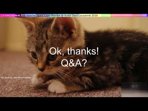 Apache Spark Code Review Adventures Live @ Scala Days EU 2019