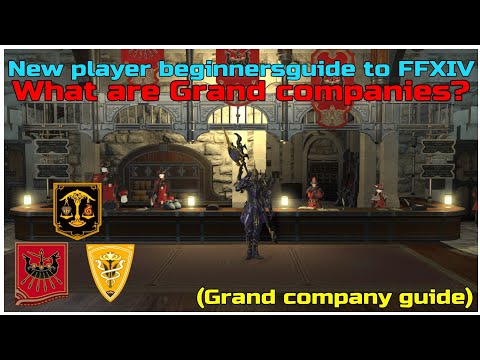New player beginnersguide to FFXIV What are Grand Companies?