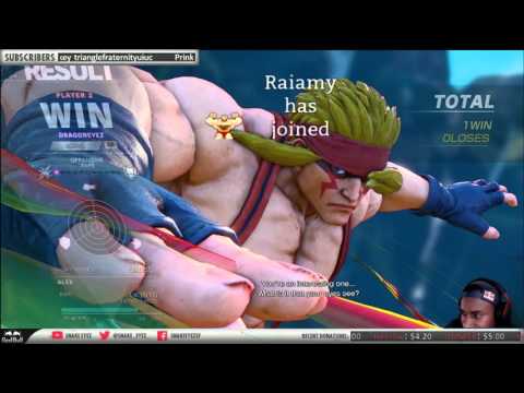 [4/11/16] Street Fighter V Stream: Alex, Zangief, and Ryu (Part 4)