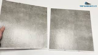 Vinylový samolepící čtverec světle šedý beton DF0024 30,4x30,4cm