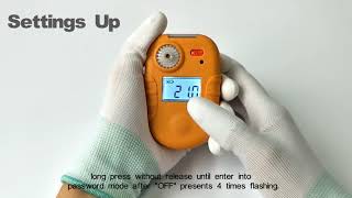 AIYI AGH5100 Single Gas Detector Operation Guide AIYI AGH5100 Single Gas Detector Operation Guide