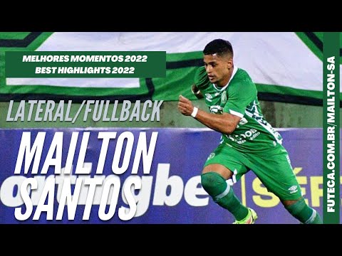Mailton Santos - Lateral /Fullback - 2022 - Melhores Momentos/Best Highlights