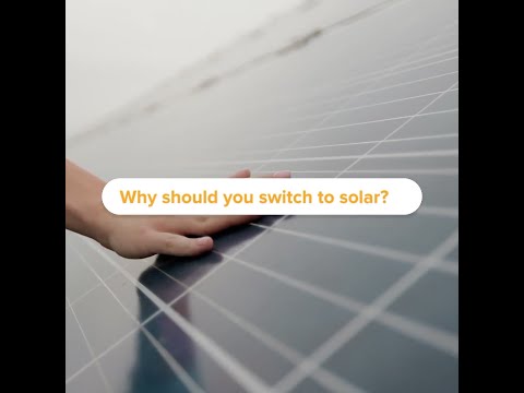 Why should you switch to solar?