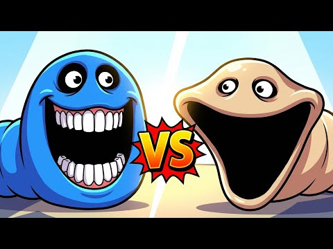 Hungry Worm vs Hungry Snake