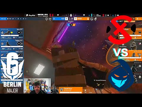 GAULES TRANSMITINDO XSET VS ROGUE SIX BERLIN MAJOR 2022 PLAYDAY 2 (PARQUE TEMÁTICO - MAPA 1 MD1)
