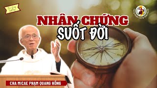 Nhân chứng suốt đời 🙏 Cha Phạm Quang Hồng Bài giảng CN III PS Năm B 14/4/2024
