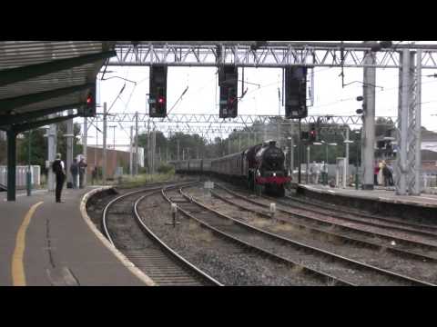 45699 Galatea with the Dalesman and other Traffic at Carlisle 18th August 2015