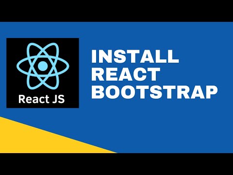 2 Install React Bootstrap
