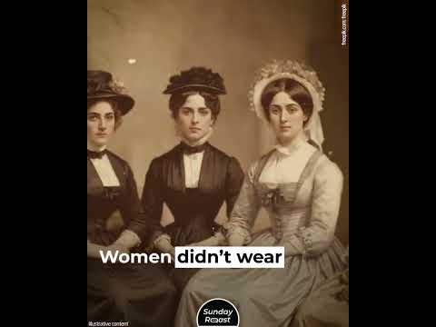 Women Didn’t Wear Underwear for Most of History