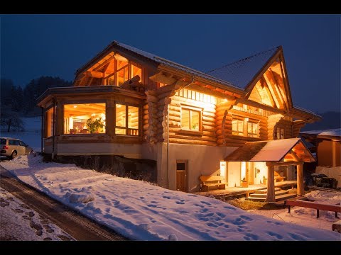 Naturstammhaus TV - Büro- und Musterhaus