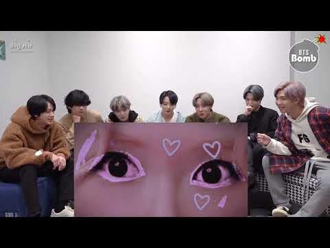 BTS REACTION ROSÉ FT. BRUNO MARS \APT\ MV