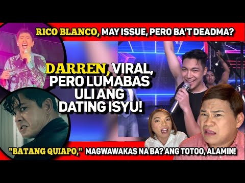 DARREN, NAG-MESSAGE SA ISANG GUWAPO?! 🔴 RICO BLANCO, NA-BASH ULI! 🔴 BATANG QUIAPO, MATITIGOK NA?