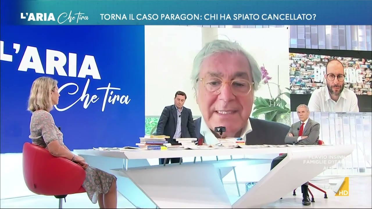 Paragon, l'ex agente segreto Marco Mancini a David Parenzo: "Potrebbero inoculare nel suo ...