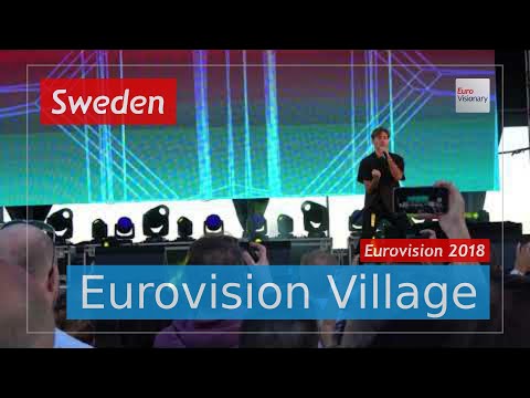 Benjamin Ingrosso (Sweden) - Dance You Off (LIVE @ Eurovision Village) Eurovision 2018