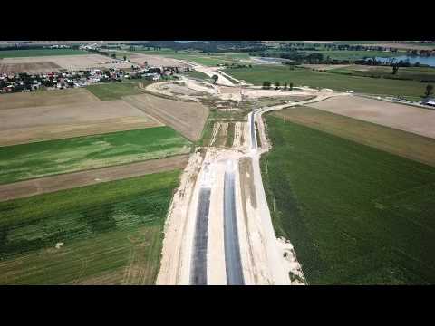 Żnin budowa S5 z lotu ptaka 3