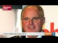 Rush Limbaugh dies at 70 after battle with lung cancer