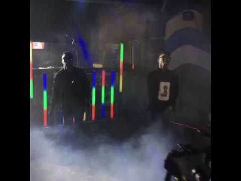 Keeny Ice "Move" video shoot featuring Koffi Kinaata