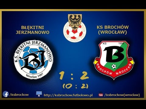 2. KOLEJKA, BŁĘKITNI JERZMANOWO 1:2 KS BROCHÓW, 3.09.2017, BRAMKI