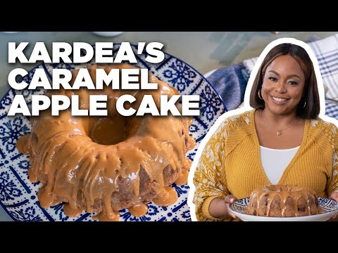 Kardea Brown's Caramel Apple Cake ​| Delicious Miss Brown | Food Network