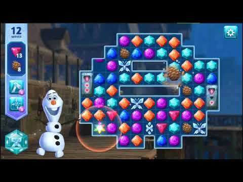Disney Frozen Adventures Level 118 - NO BOOSTERS ❄️👸⛄ | SKILLGAMING ✔️
