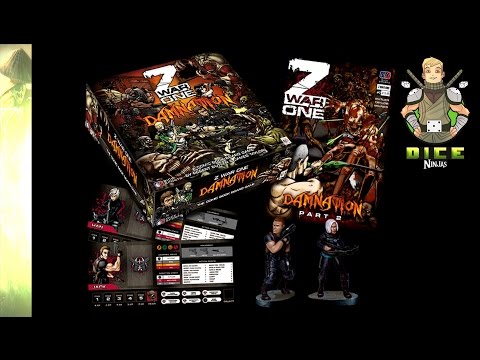 Kickstarter Unboxing - Z War One Damnation Kickstarter Edition!