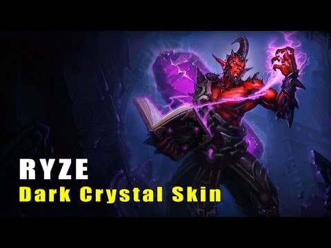 League of Legends Dark Crystal Ryze Skin