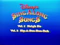 Closing To Disney S Sing Along Songs Zip A Dee Doo Dah 1991 VHS 1997 Reprint