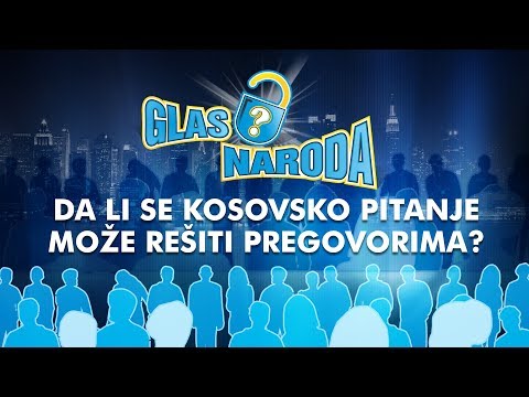 GLAS NARODA - Da li se Kosovsko pitanje može rešiti pregovorima?