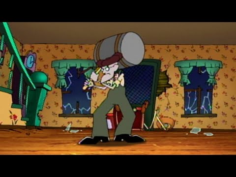 The Entirety of Courage the Cowardly Dog but its only Eustace getting his mallet