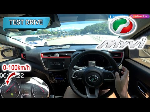 Part 1 Test ACC & ASA 3.0 | 2022 Perodua Myvi 1.5 AV  | Malaysia #POV [Test Drive] [CC Subtitle]