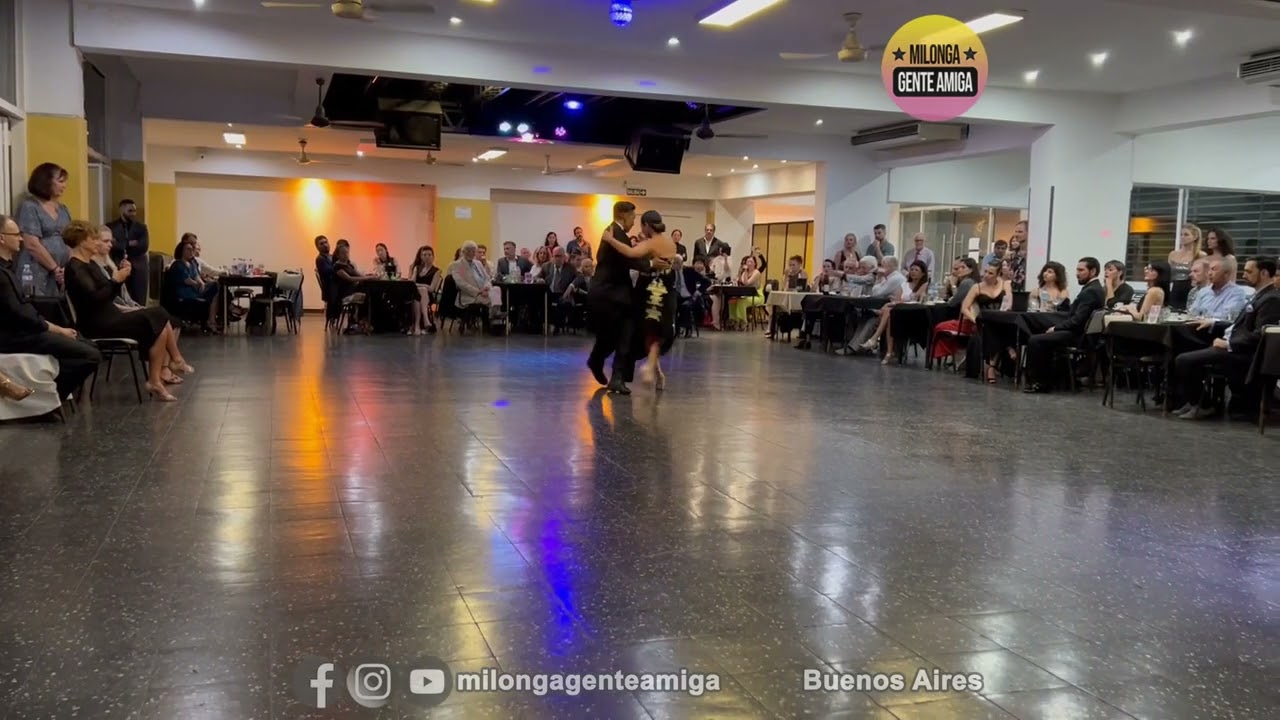 Ana Barros y Facundo Arnedo  - Milonga Gente Amiga -17/MAR/2024 (1/2)
