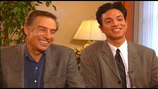 Rewind: Jerry Orbach & Benjamin Bratt interview - Law and Order - 1996 video