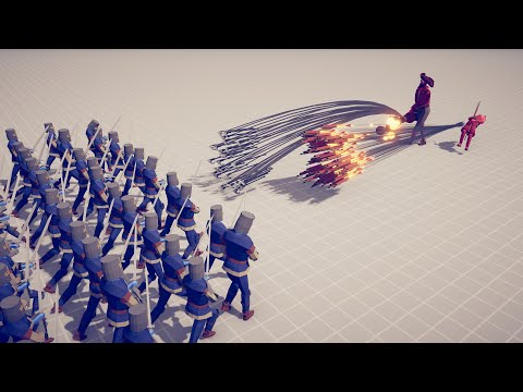 SUPER HARPOONER & FIREWORK ARCHER vs ARMIES - Totally Accurate Battle Simulator TABS